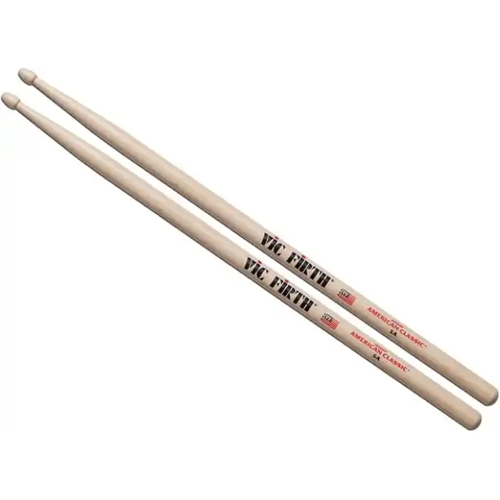 Vic firth Baget (Çift) 5A Wood, Hıckory, 0.565X16, Medıum
