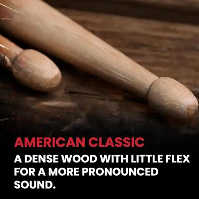 Vic firth Baget (Çift) 5A Wood, Hıckory, 0.565X16, Medıum