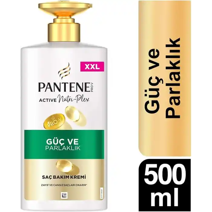PANTENE Güç ve Parlaklık Saç Kremi 500 ml