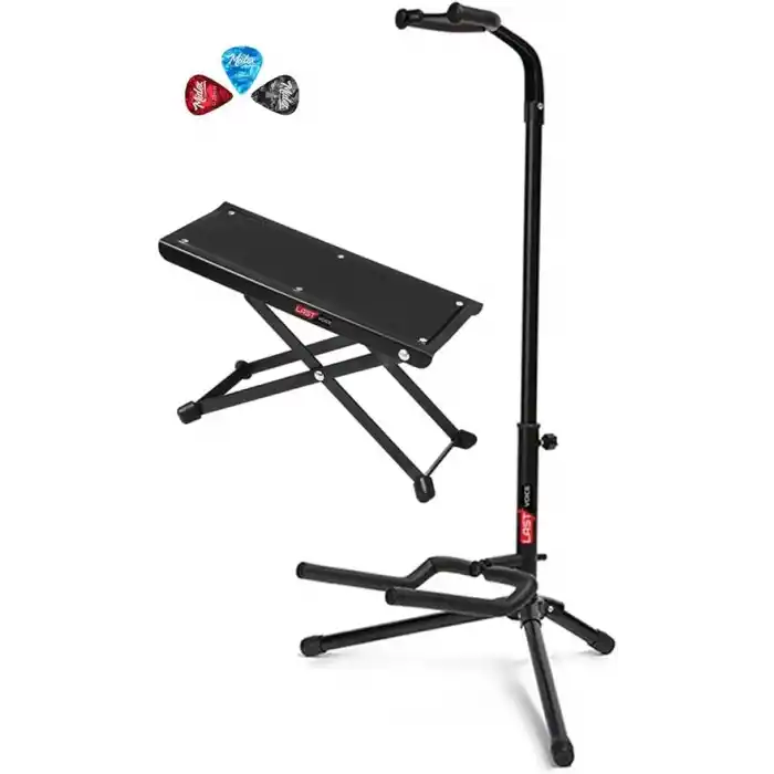 LASTVOİCE Gtr-01PD Enstrüman Gitar Standı Sehpası + Ayaklık + Pena