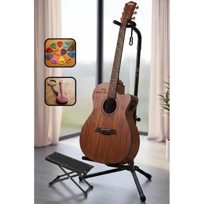 LASTVOİCE Gtr-01PD Enstrüman Gitar Standı Sehpası + Ayaklık + Pena