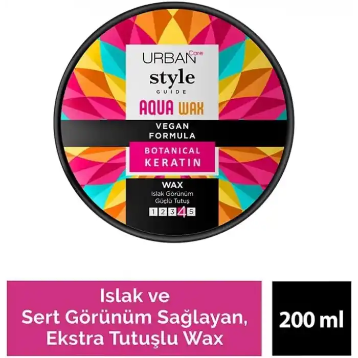 Urban Care Style Guide Islak Görünüm Sağlayan Wax 100 ml