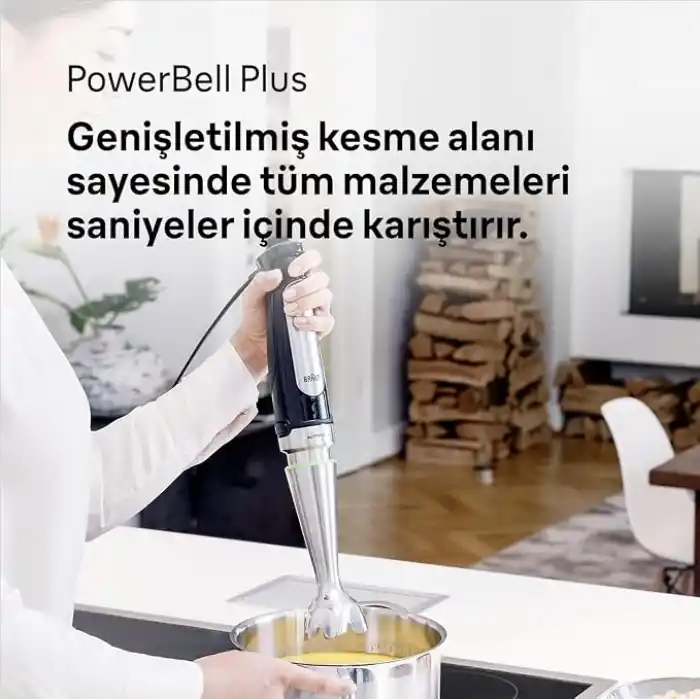 Braun MultiQuick MQ 700 Soup Multiquick 7 el mikseri (1000 Watt) siyah