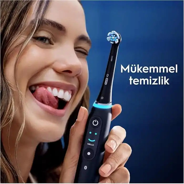 Oral-B iO Ultimate Clean Siyah Diş Fırçası Yedek Başlığı 4 Adet