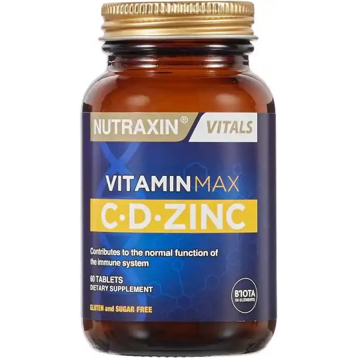 Nutraxin Vitamin Max C-D-Zinc 60 Tablet