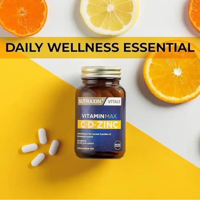 Nutraxin Vitamin Max C-D-Zinc 60 Tablet