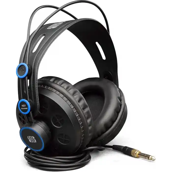 Presonus HD7-A, Profesyonel Dinleme Kulaklığı, Kulak Üstü, Siyah