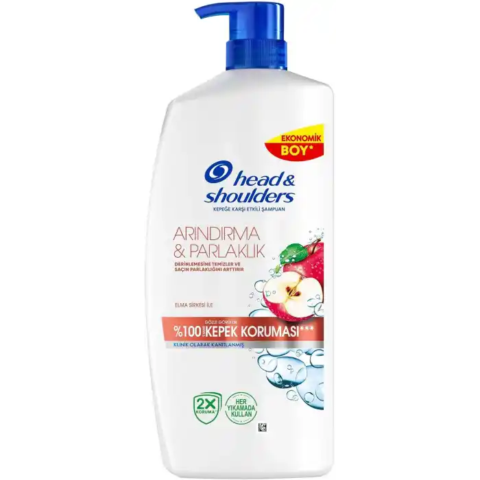 Head & Shoulders Arındırma ve Parlaklık Kepeğe Karşı Etkili Şampuan 800ml