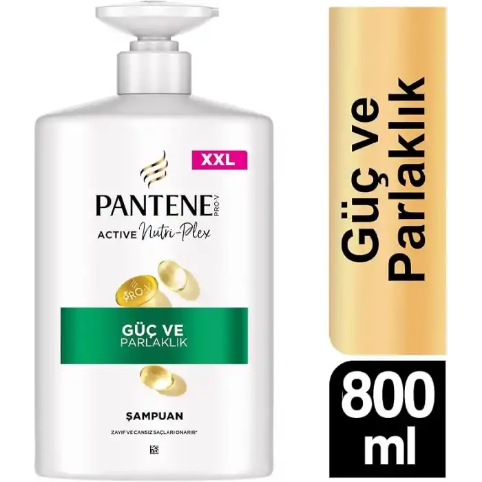 PANTENE Güç ve Parlaklık Şampuan 800 ml