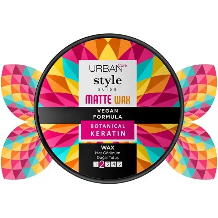 URBAN Care Style Guide Doğal ve Mat Görünüm Sağlayan Esnek Tutuşlu Wax 100 ml- Vegan