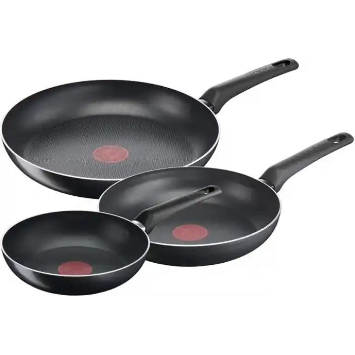 Tefal SimpleCook 1X Difüzyon Tabanlı 3lü Tava Seti - 20/24/28 cm