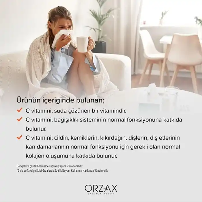 Ocean C Vitamini 1000 mg + Bioflavonoidler Antioksidan içeren Takviye Edici Gıda (1 x 30 tablet)