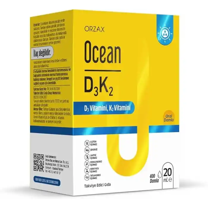 Ocean D3k2 Damla 20 ml