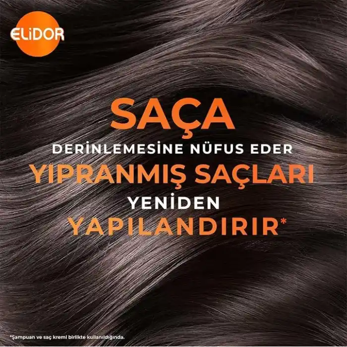 Elidor Saç Bakım Şampuanı, Anında Onarıcı, 650 ml