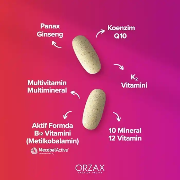 Ocean Daily One Energy Multivitamin & Multimineral 30 Tablet Takviye Edici Gıda