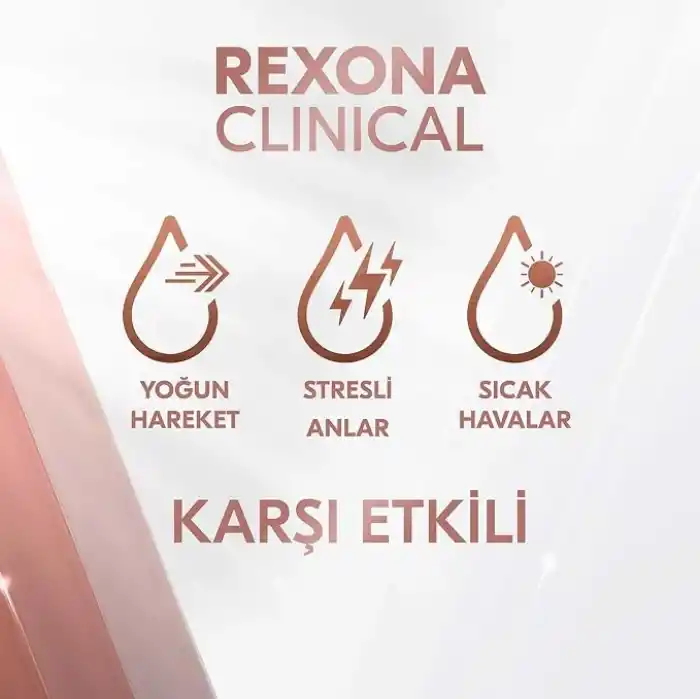 Rexona Clinical Protection Kadın Stick Deodorant Shower Clean 45 ml