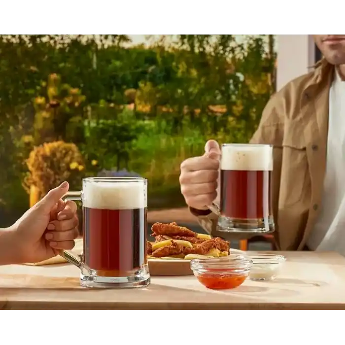 PAŞABAHÇE Pub Kulplu Bira Bardağı, 660 ml, 2 Parça