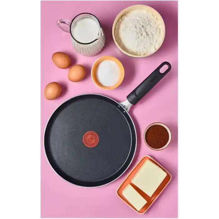 Tefal Titanyum 1X SimpleCook 25 Cm Difüzyon Tabanlı Krep Tava - 2100118531