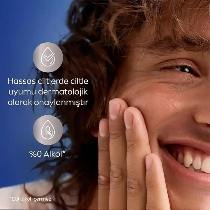 NIVEA MEN Erkek Hassas Tıraş Köpüğü 200 ml, Hassas Ciltlere Özel Hızlı Koruma, Yanma Karşıtı, Alkolsüz Formül