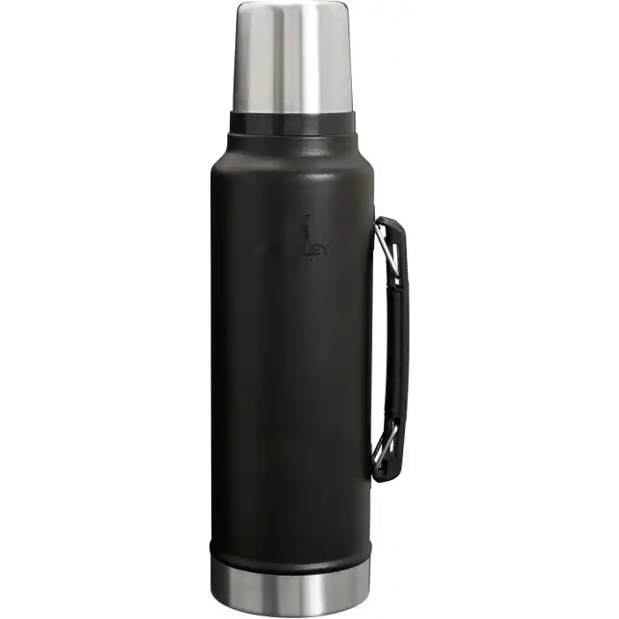 STANLEY Classic Legendary Vakumlu Termos 1.4 Litre - Siyah 2.0 | Paslanmaz Çelik