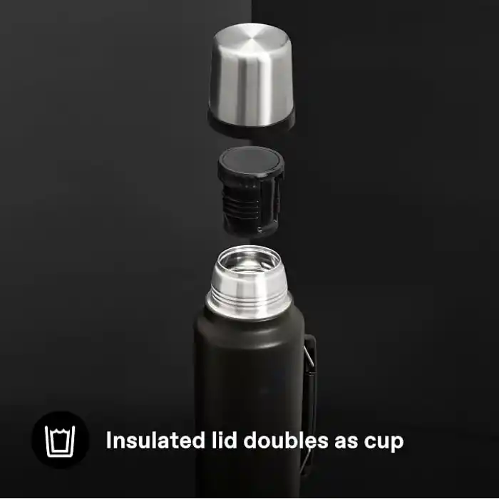 STANLEY Classic Legendary Vakumlu Termos 1.4 Litre - Siyah 2.0 | Paslanmaz Çelik