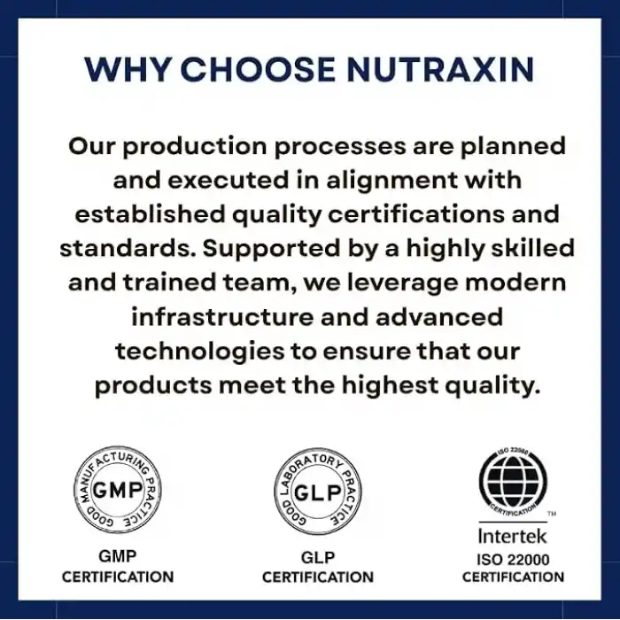 Nutraxin Bone Formula Calcium Magnesium + Collagen – 90 Tablet: Tip I Kolajen, Kalsiyum, D Vitamini, Magnezyum, Çinko & Bakır İçeren Takviye
