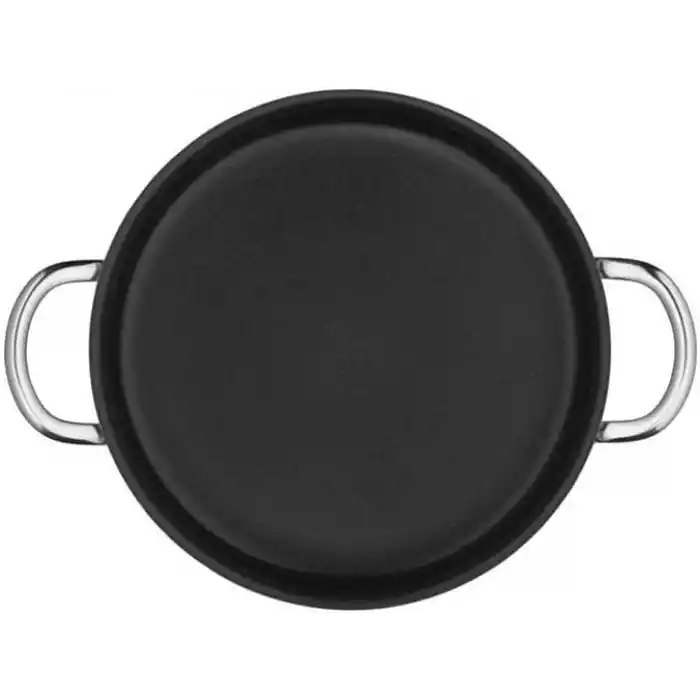 WMF Mini 18 cm Sığ Tencere, Yapışmaz Kaplamalı, Cromargan® Yüksek Kaliteli Parlak Paslanmaz Çelik, İndüksiyon Uyumlu, Üst Üste Saklanabilir, Küçük Porsiyonlar İçin