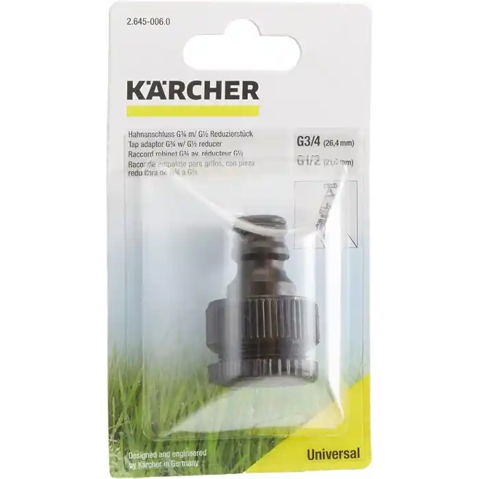 Karcher Musluk Adaptörü (G3/4 w/ G1/2) Çap Düşürücü