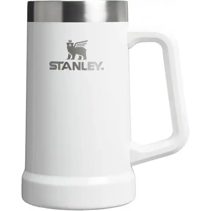 STANLEY Vacuum Stein Termos Bardak 0.7 Litre - Beyaz (Frost) | Paslanmaz Çelik