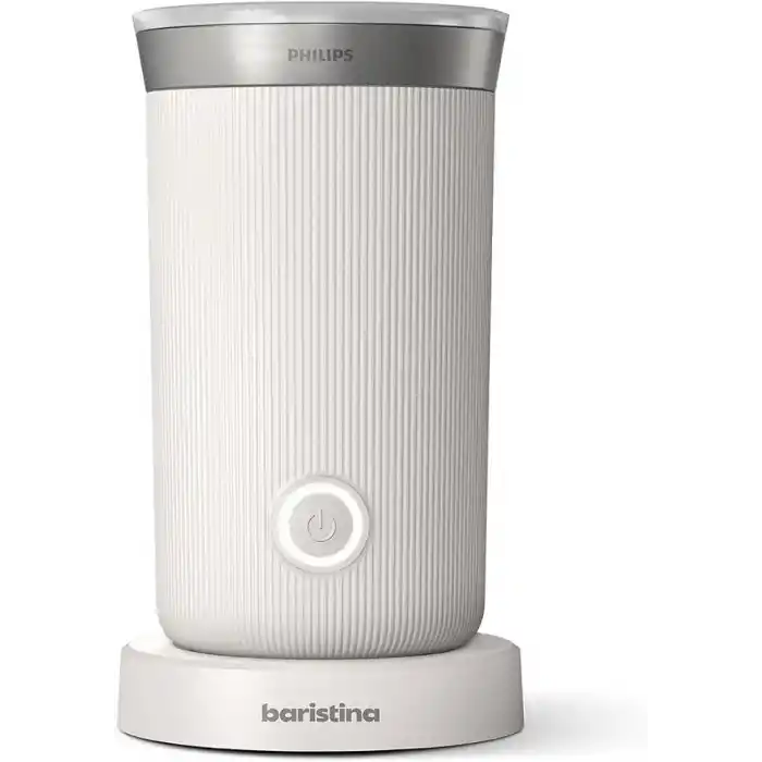 Philips Baristina Süt Köpürtücü - Sütü Mükemmel Bir Şekilde Köpürtür. Sıcak ve Soğuk. Süt ve Süt Alternatifleri. Temizlemesi Kolay. Philips Baristina Espresso Makineleri İçin. Süt Beyazı (BAR311/00)