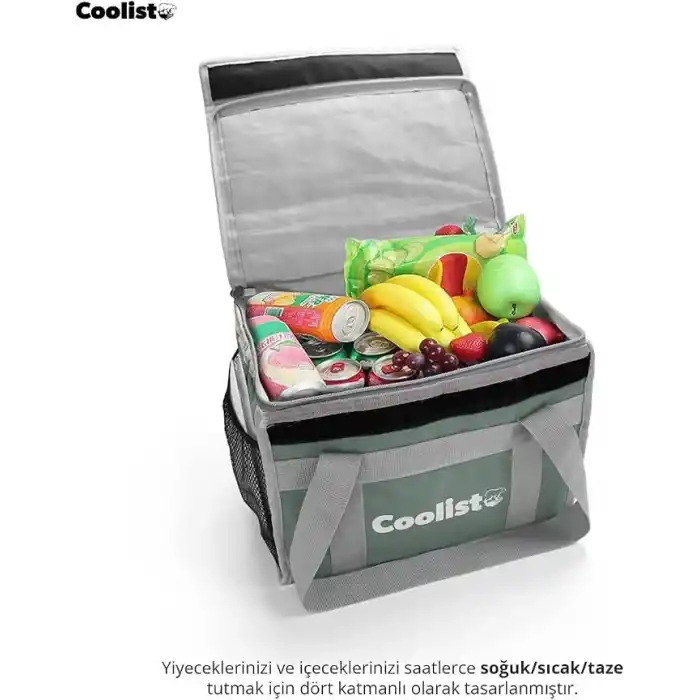 Coolist CL36LG 36 Litre Katlanabilir Termos Bez Çanta/Buzluk
