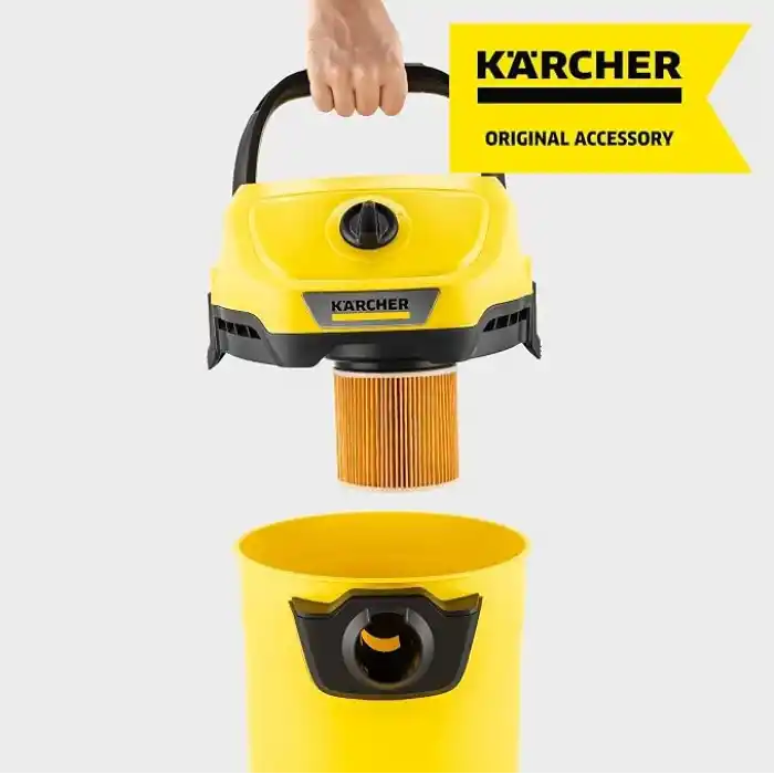 Kärcher Orijinal kartuş filtresi KFI 3310: 1 adet, 1 parça, Kärcher ıslak/kuru elektrikli süpürge ve elektrikli süpürge ile uyumlu, ürün numarası 2.863-303.0