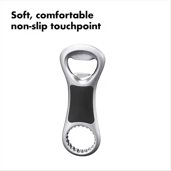 OXO - Good Grips Çelik Kalıp Döküm Şişe Açacağı