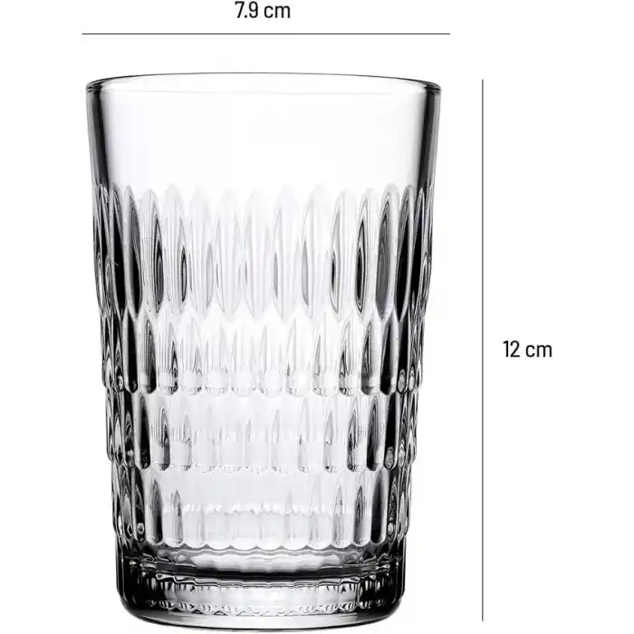 Paşabahçe RAIN MEŞRUBAT-LONG DRINK 350 CC ALTILI