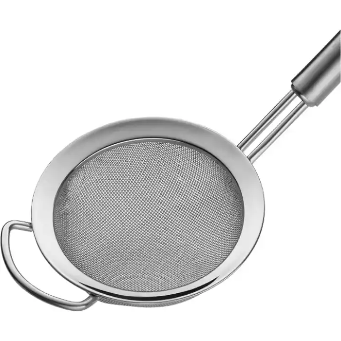 WMF Profi Plus İnce Tel Süzgeç, 12 cm, Cromargan® Yüksek Kaliteli Yarı Mat Paslanmaz Çelik, Bulaşık Makinesinde Yıkanabilir