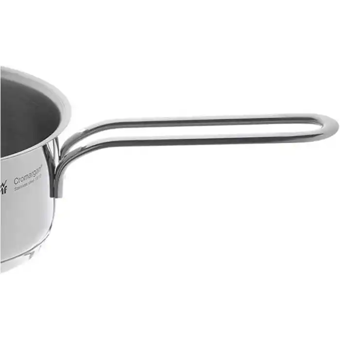 WMF Mini Sos Tenceresi, 14 cm, 0,9 L, Kapaksız, İndüksiyon Uyumlu, Cromargan® Yüksek Kaliteli Paslanmaz Çelik, Üst Üste Saklanabilir