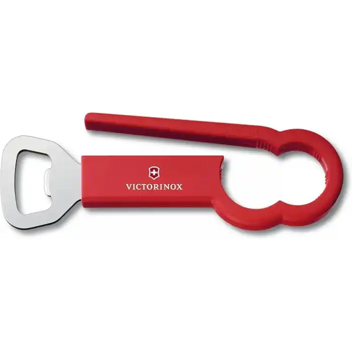 Victorinox PET şişe açacağı, paslanmaz, paslanmaz çelik, kırmızı