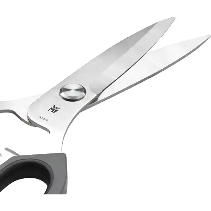 WMF 23 cm Mutfak Makası, Cromargan® Yüksek Kaliteli Paslanmaz Çelik, Plastik Sap, Şişe Açacaklı ve Konserve Kapağı Kaldırıcılı Çok Amaçlı Makas
