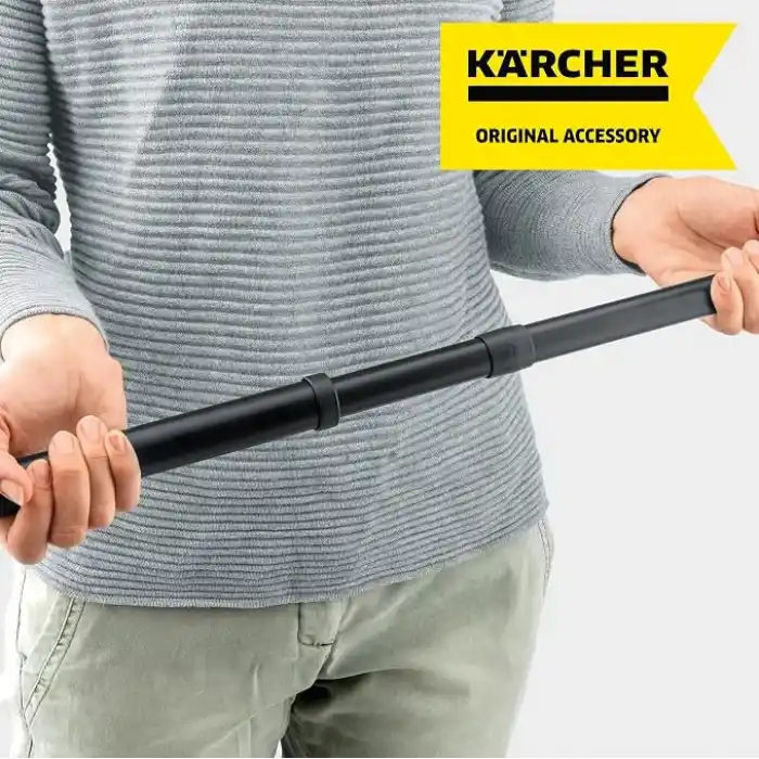 Kärcher Uzatma seti (tüm WV ve KV 4 için, 0,6 ila 1,5 metre arasında uzatılabilir, 2 teleskop çubuk içeren set, yüksek pencere yüzeylerine kolay erişilebilir)