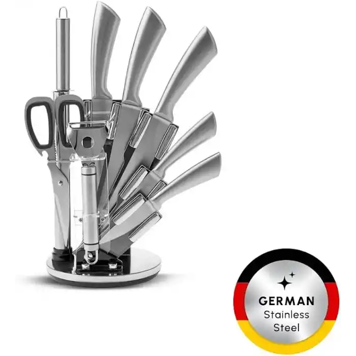 KARACA Meister Palm 9 Parça Çelik Bıçak Seti