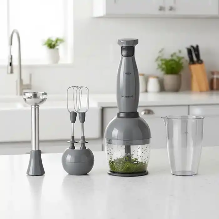Homend Handmaid 1967H Blender Set Antrasit Siyah