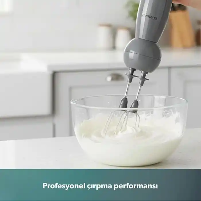 Homend Handmaid 1967H Blender Set Antrasit Siyah