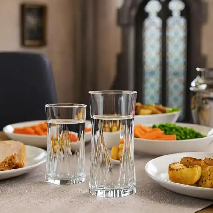 Lav Zoey Cam Meşrubat Bardağı 6Lı 480 Ml (Büyük Su/Kokteyl Bardağı)