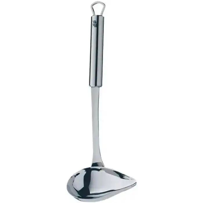 WMF Profi Plus Sos Kepçesi, 28 cm, Akıtma Ağızlı, Cromargan® Yüksek Kaliteli Yarı Mat Paslanmaz Çelik, Bulaşık Makinesinde Yıkanabilir