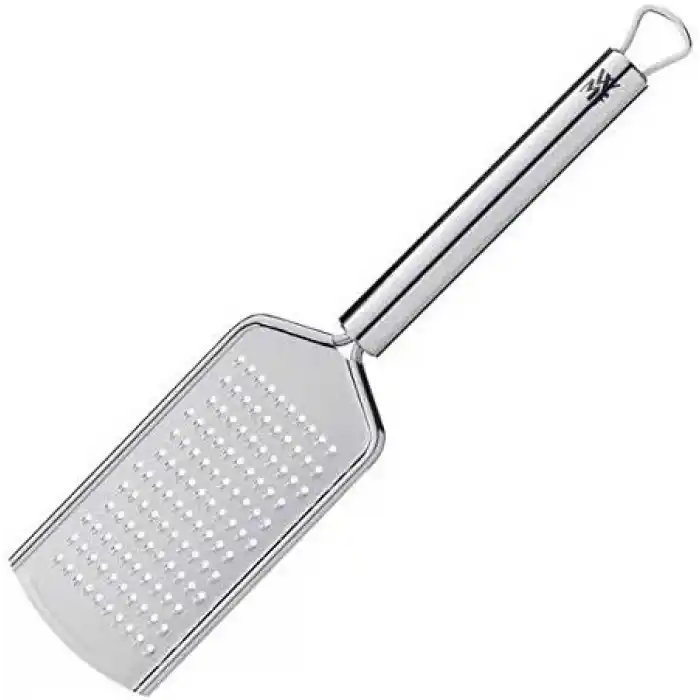 WMF Profi Plus İnce Rende, 25 cm, Parmesan ve Limon Rendesi, Cromargan® Yüksek Kaliteli Paslanmaz Çelik, Bulaşık Makinesinde Yıkanabilir