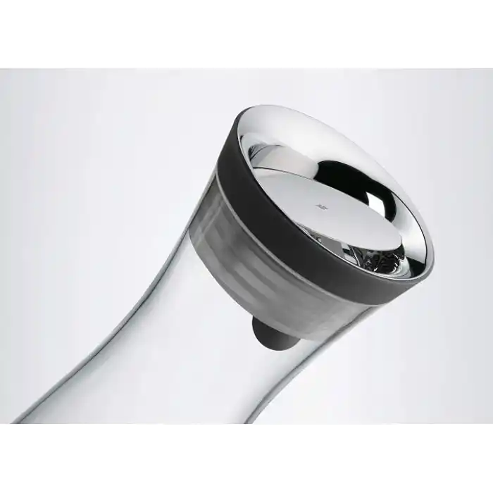 WMF Basic Cam Sürahi, 1 L, Silikon Kapaklı, CloseUp® Kapak Sistemli, Cam Su Sürahisi