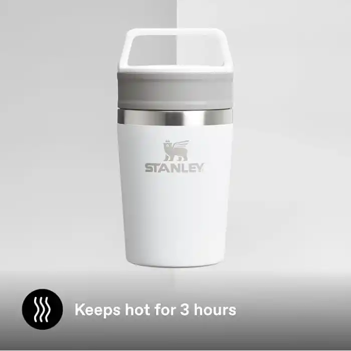 STANLEY Café-to-Go Termos Bardak 0.23 Litre - Beyaz (Frost) | Paslanmaz Çelik