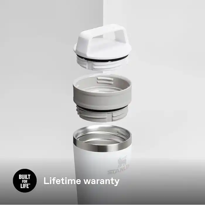 STANLEY Café-to-Go Termos Bardak 0.23 Litre - Beyaz (Frost) | Paslanmaz Çelik