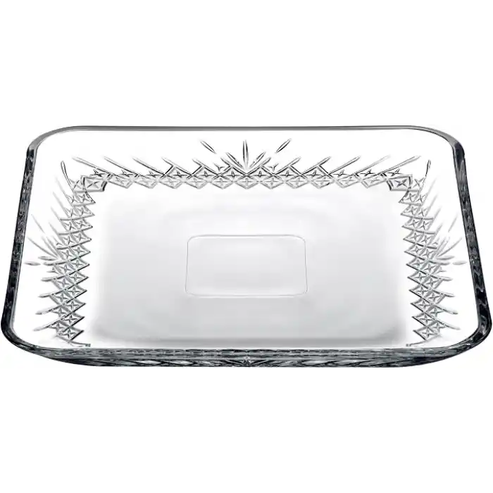 Paşabahçe TIMELESS TATLI TABAĞI 150X150 MM DAMLA LOGO 2 OFSET HEDİYELİK KUTU 12 PAŞABAHCE