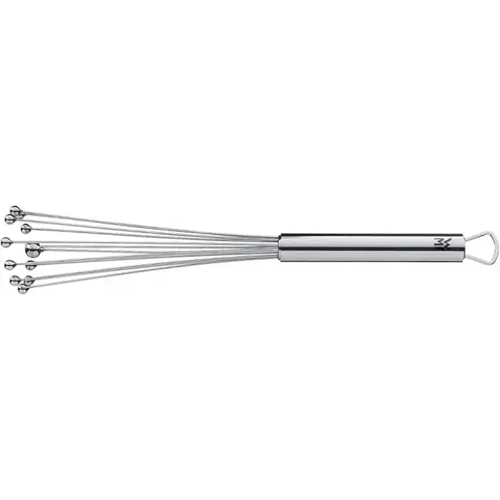 WMF Profi Plus Bilyeli Çırpma Teli, 27 cm, Cromargan® Yüksek Kaliteli Yarı Mat Paslanmaz Çelik, Paslanmaz Çelik Bilyeli Çırpıcı
